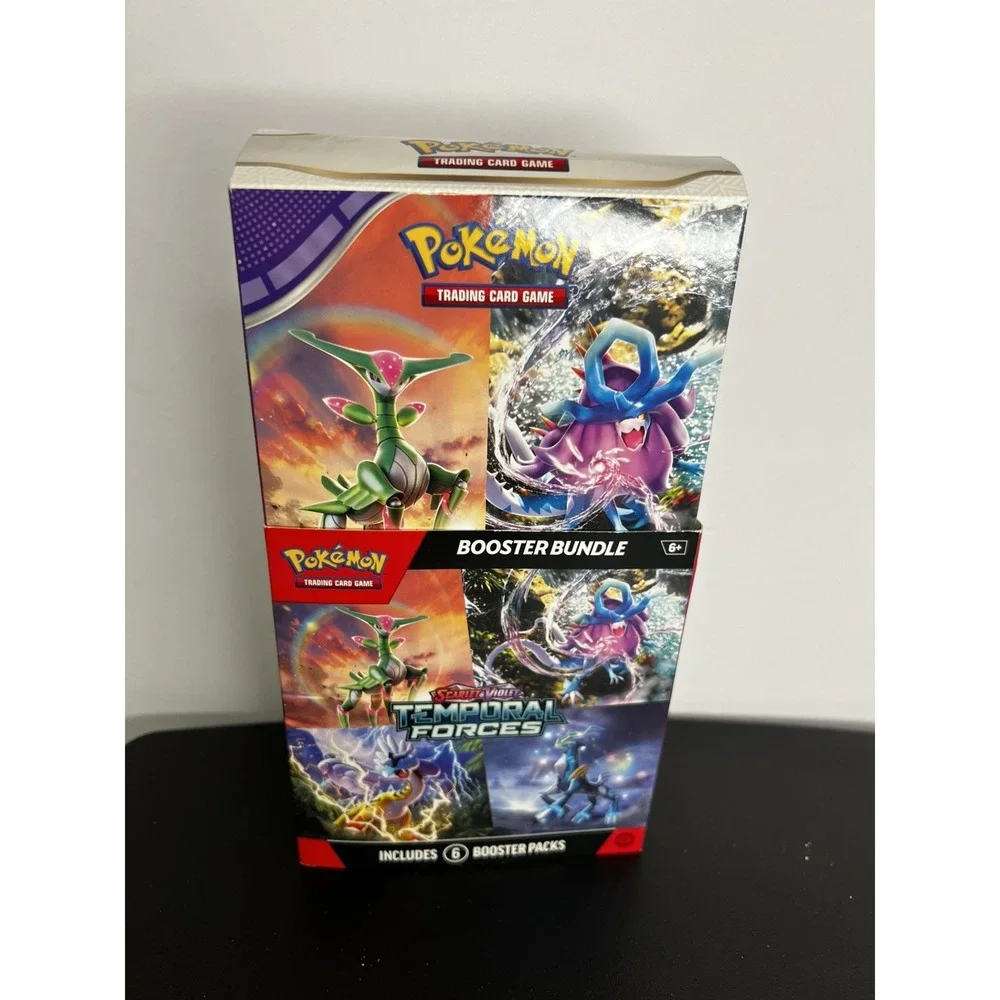 Pokemon Temporal Forces‎ Booster Bundle Box Empty Scarlet Violet No Cards